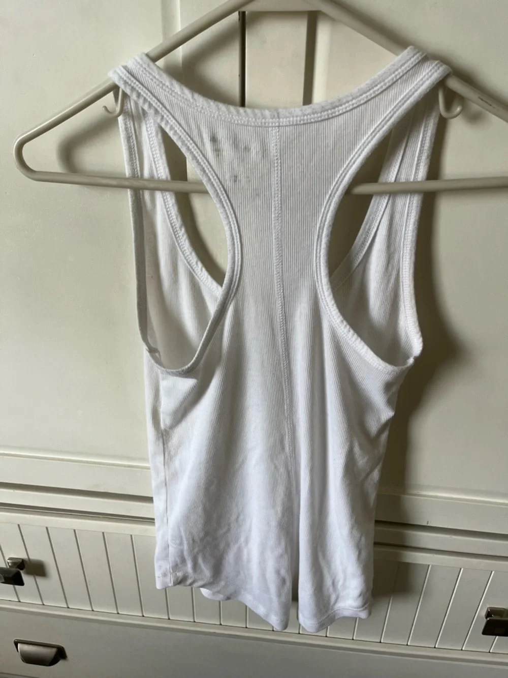 Universal Thread White Ribbed Racerback Tank - Picture 2 of 3